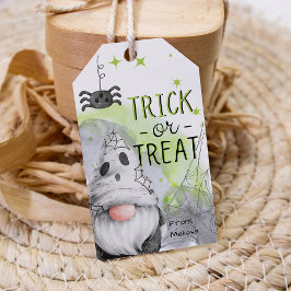 Cooler Gnome-halloween-Trick oder Gandtat Geschenkanhänger