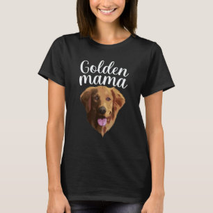 Cooler Golden Retriever für Frauen Mutter Mama Hau T-Shirt