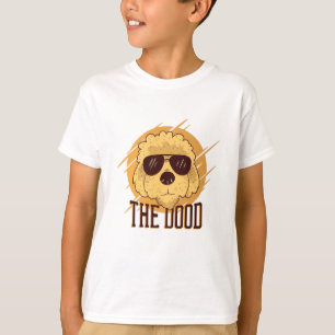 Cooler Goldendoodle-Hund T-Shirt