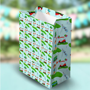 Cooler Golf-Geburtstagsfeier für Jungen Mittlere Geschenktüte