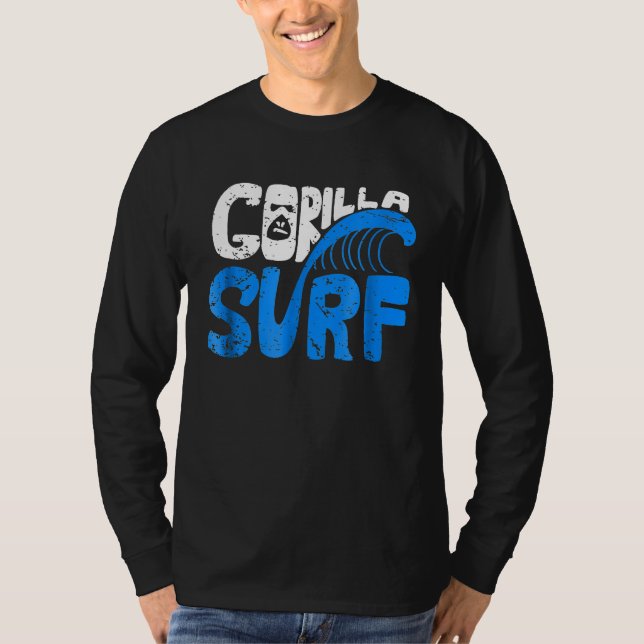 Cooler Gorilla Face T-Shirt (Vorderseite)