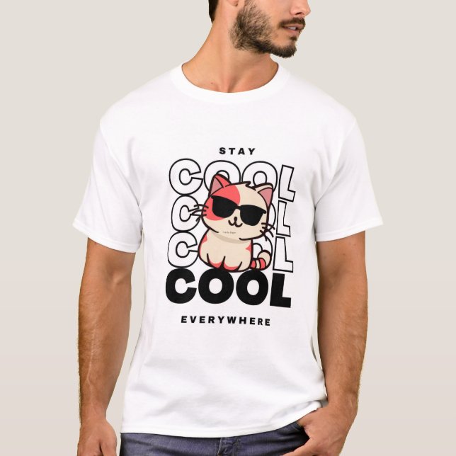 Cooler grafischer T - Shirt | Einzigartige Designs (Vorderseite)