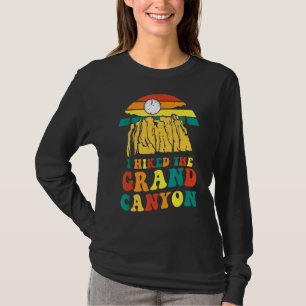 Cooler Grand Canyon für Männer Frauen Wandern auf T-Shirt