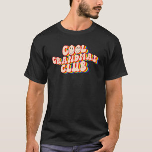 Cooler Grandmas Club LGBTQ Primer Gay Pride Rainbo T-Shirt