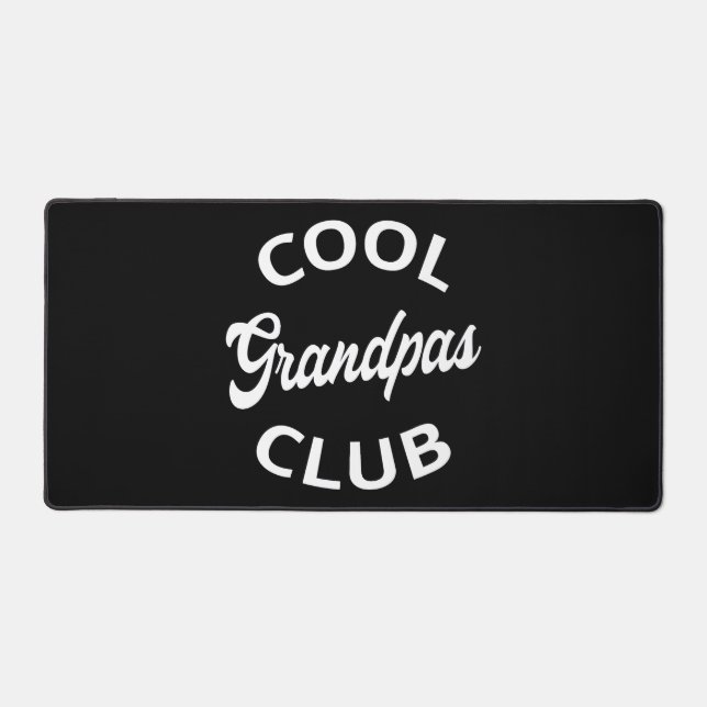Cooler Grandpas-Club I Schreibtischunterlage (Vorderseite)