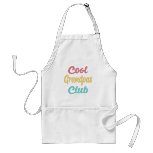 Cooler Grandpas-Club II Schürze