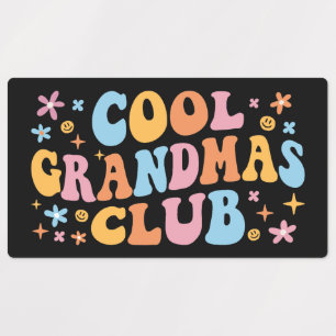Cooler Grandpas-Club III Etiketten