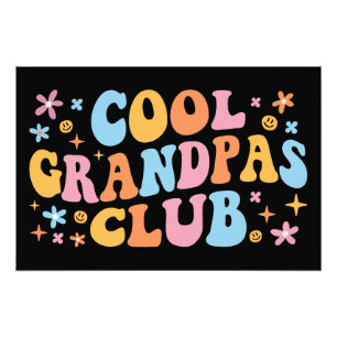 Cooler Grandpas-Club III Fotodruck