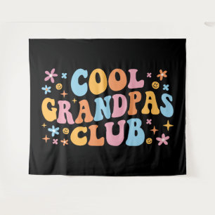 Cooler Grandpas-Club III Wandteppich