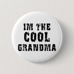 Cooler Großmutter-T - Shirt Button