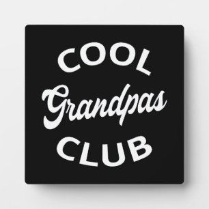 Cooler Großväter Club I Fotoplatte