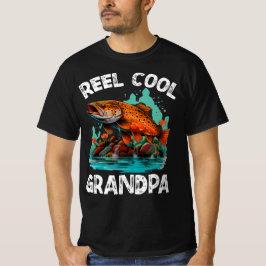 Cooler Großvater Menne Funny Fishing T-Shirt