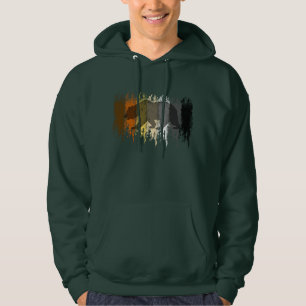 Cooler Grunge Bear Shadow Gay Bear Prix Hoodie