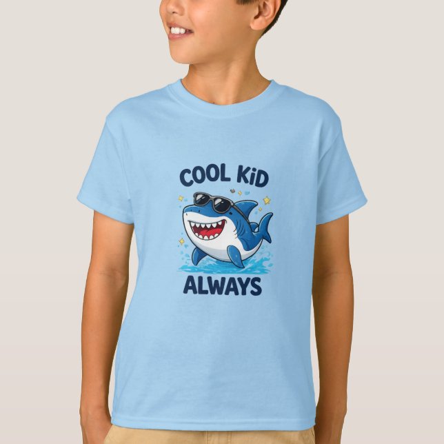 Cooler Haifisch T-Shirt (Vorderseite)