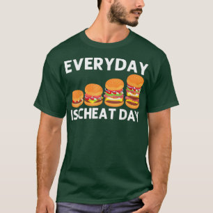 Cooler Hamburger für Damen Cheeseburger Fast Foor T-Shirt