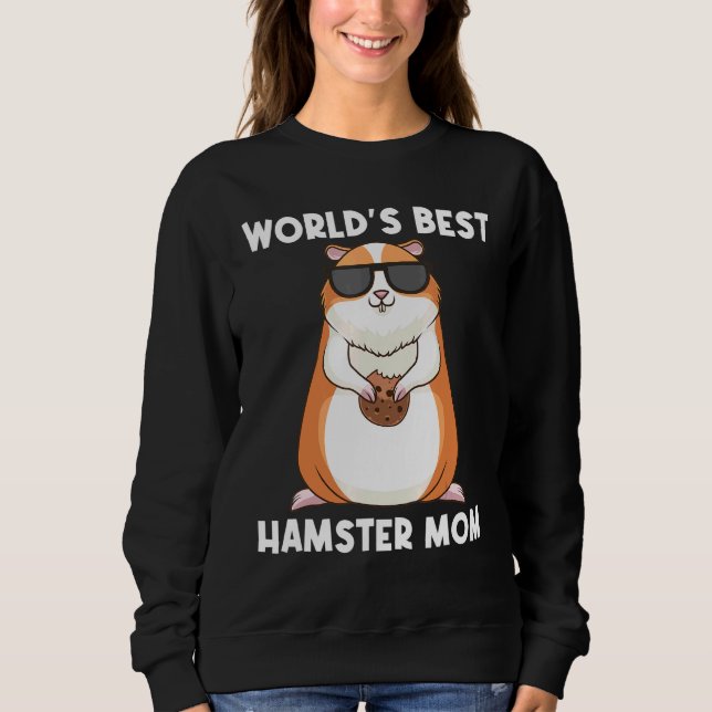 Cooler Hamster für die Mama Syriens Zwerg Rodent A Sweatshirt (Vorderseite)