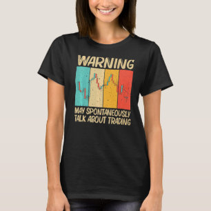 Cooler Handel für Frauen Börsenhändler T-Shirt