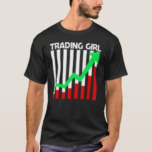 Cooler Handel mit Mädchen - Kids - Börse T T-Shirt
