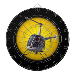 Cooler Helikopter-Dart-Board Dartscheibe