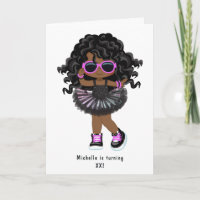 Cooler Hip Hop Rap Tutu Girl Geburtstagsparty