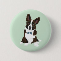 Cooler Hipster-Wolljacken-WaliserCorgi für