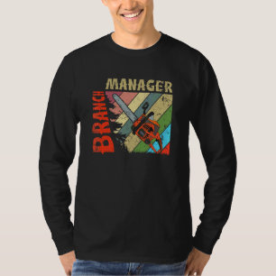 Cooler Holzfäller Baumpfleger Holzfäller Filiallei T-Shirt