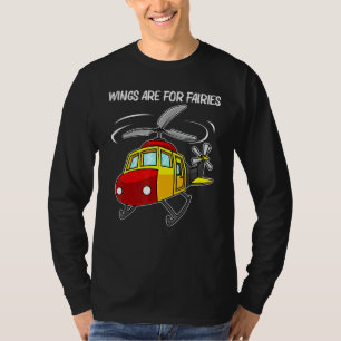 Cooler Hubschrauber für Männer Chopper Hubschraube T-Shirt