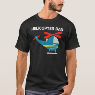 Cooler Hubschrauber für Vater Luftfahrzeuge Pilo T-Shirt