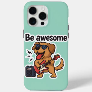Cooler Hund Rocking Gitarre Sticker Phantastisch Case-Mate iPhone Hülle