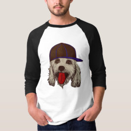 Cooler HundeRaglan T-Shirt