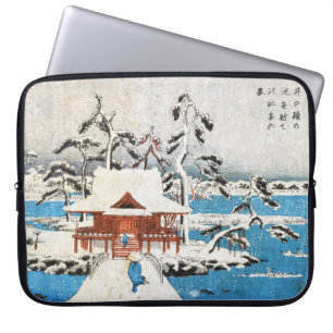Cooler japanischer Vintager ukiyo-e Laptopschutzhülle