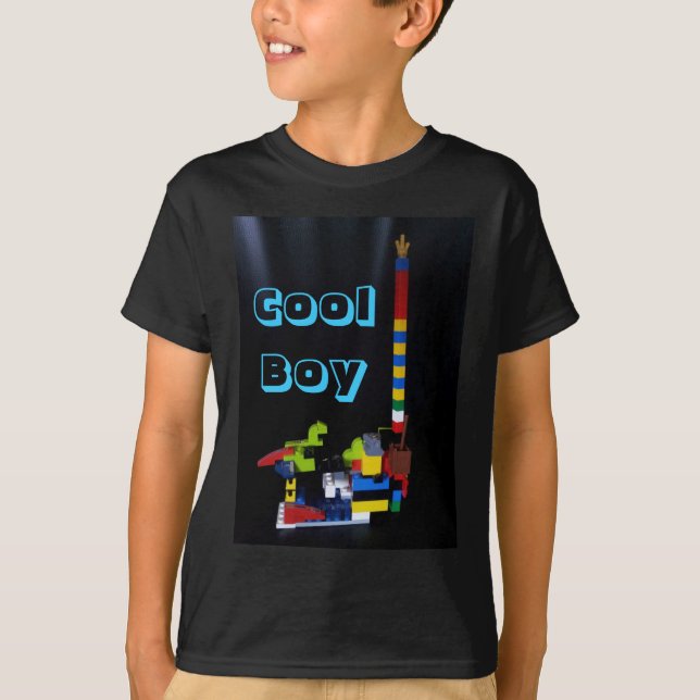 Cooler Junge T-Shirt (Vorderseite)