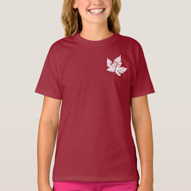 Cooler Kanada Hoodie Kid's Canada Souvenir Jacket T-Shirt (Vorderseite)