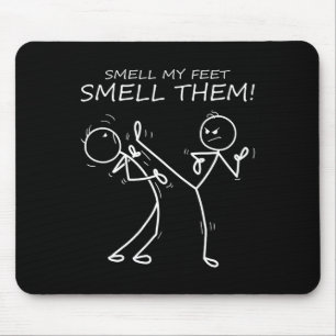Cooler Karate riecht meine Füße riechen sie Funny  Mousepad