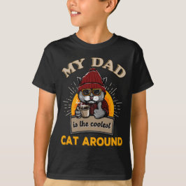 Cooler Katzenpapa T-Shirt