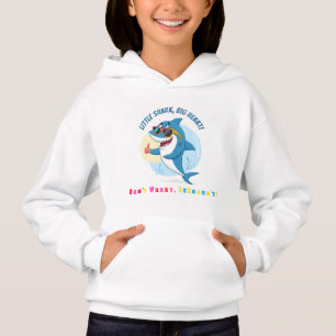 Cooler Kawaii-Hai Positive Vibes Hoodie