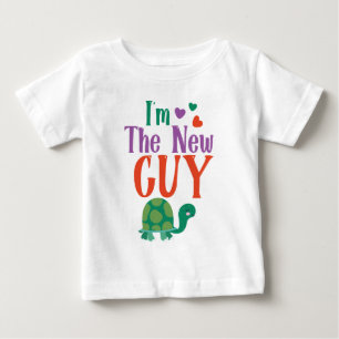 Cooler kleiner Junge Neue Typ Wortart Baby T-shirt