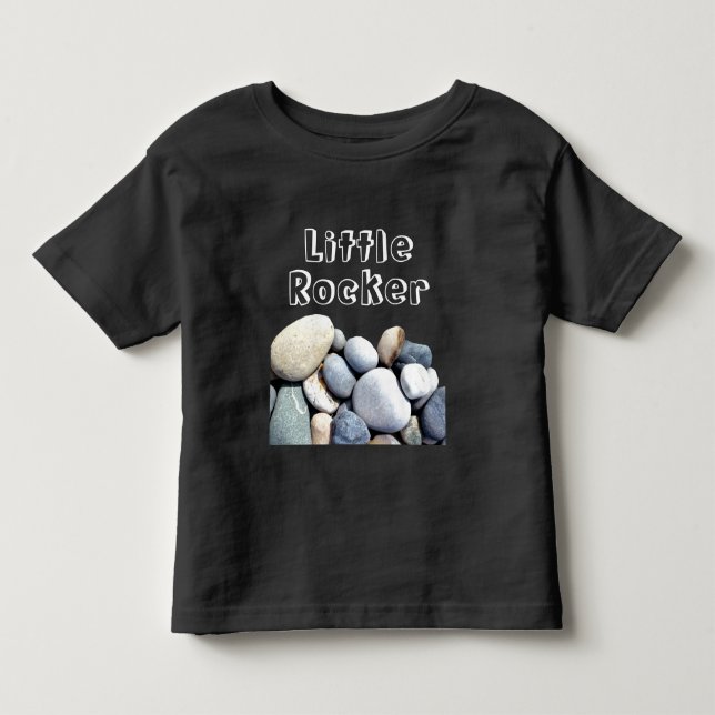 Cooler kleiner Rocker-kundenspezifischer Kleinkind T-shirt (Vorderseite)