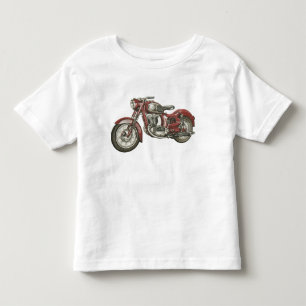 Cooler Kleinkind-T - Shirt mit großem rotem Retro