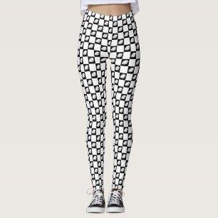 Cooler Koch Schwarz/Weiß Leggings