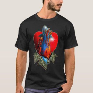 Cooler Krabbenflüsterer-Kunst für Männer Frauen Kr T-Shirt