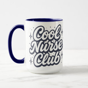 Cooler Krankenschwester-Club Retro-Pflege Gesundhe Tasse