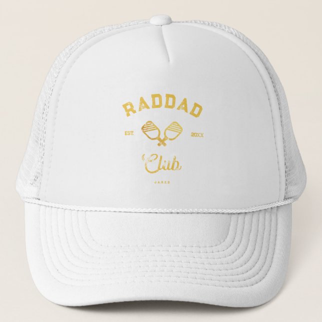 Cooler KRASSER VATER Club Pickleball Truckerkappe (Vorderseite)