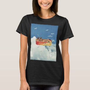 Cooler Krebs Für Frauen Mädchen Krebs Essender Lie T-Shirt
