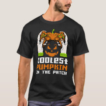 Cooler Kürbis im Patch Halloween-Geschenk