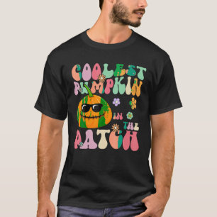 Cooler Kürbis in das Pflaster Kids Boys Haloween R T-Shirt