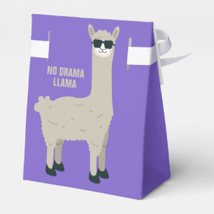 Cooler Lama individuelle Name & Farbtasche Geschenkschachtel
