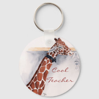 Cooler Lehrer Schlüsselanhänger