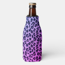 Cooler Lila Leopard Druckflasche Cooler
