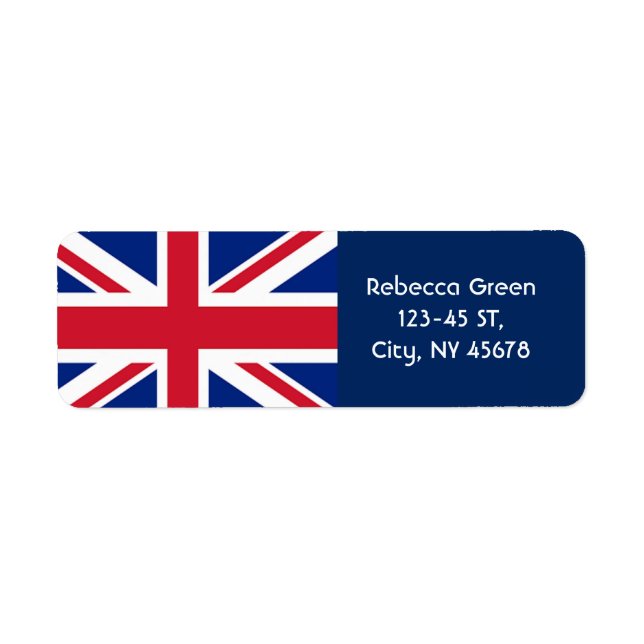 cooler Londoner Fashion britischer Fahne Gewerksch (Vorne)